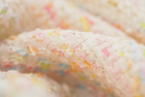 Chanelka - Pastelowy róż i cekiny Chanelka - Pastelowy róż i cekiny