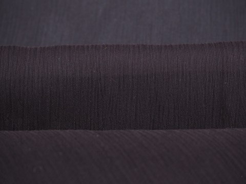 Jedwab muślin - Kreszowana czerń w brąz Jedwab muślin - Kreszowana czerń w brąz