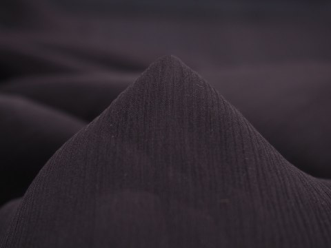 Jedwab muślin - Kreszowana czerń w brąz Jedwab muślin - Kreszowana czerń w brąz