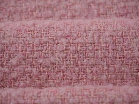 Wełna boucle - Różowa Wełna boucle - Różowa