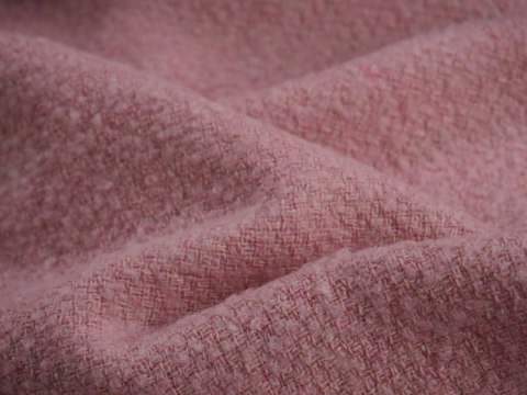 Wełna boucle - Różowa Wełna boucle - Różowa