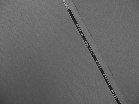 szara wełna elastyczna double face