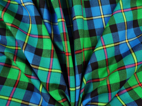 wełna w tartan MacLeod of Harris wełna w tartan MacLeod of Harris