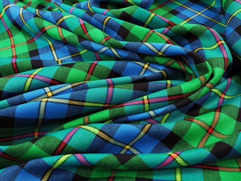 wełna w tartan MacLeod of Harris wełna w tartan MacLeod of Harris