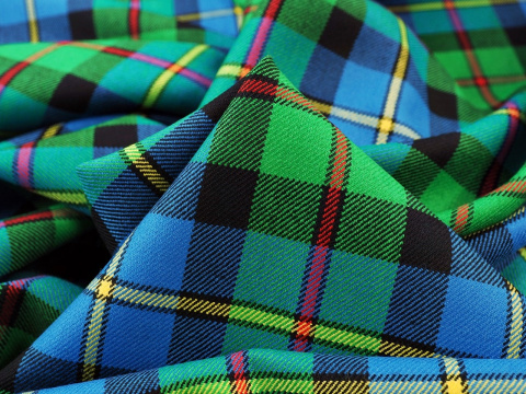 wełna w tartan MacLeod of Harris wełna w tartan MacLeod of Harris