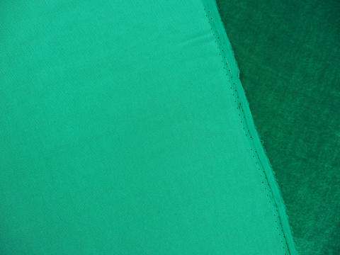 welur z jedwabiem w kolorze malachitowym