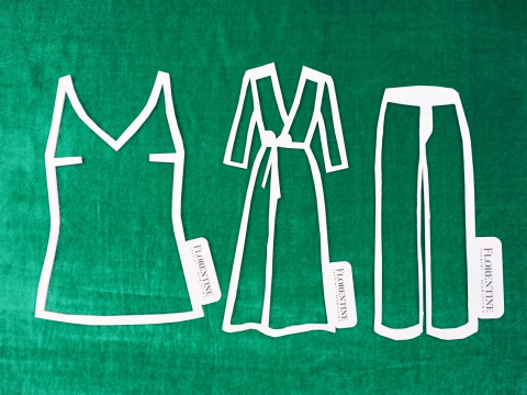 welur z jedwabiem w kolorze malachitowym