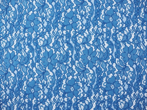 Koronka gipiura błękit Koronka gipiura błękit