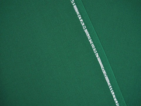 wełniana krepa zielona