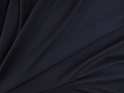 Wełna double face - Ciemny granat