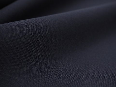 Wełna double face - Ciemny granat