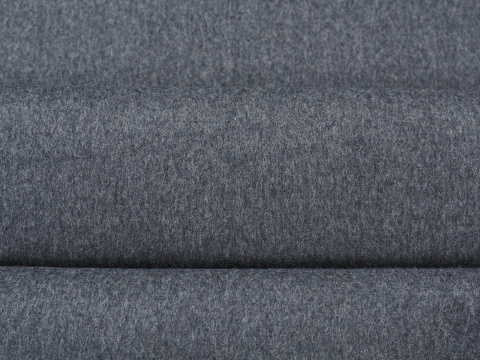 wełna z kaszmirem dwustronna szary - brąz