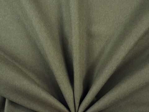 wełna z kaszmirem dwustronna zgaszona zieleń i szary wełna z kaszmirem dwustronna zgaszona zieleń i szary