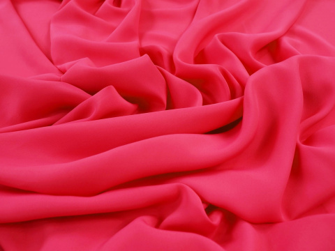 jedwab krepa mocny róż jedwab krepa mocny róż