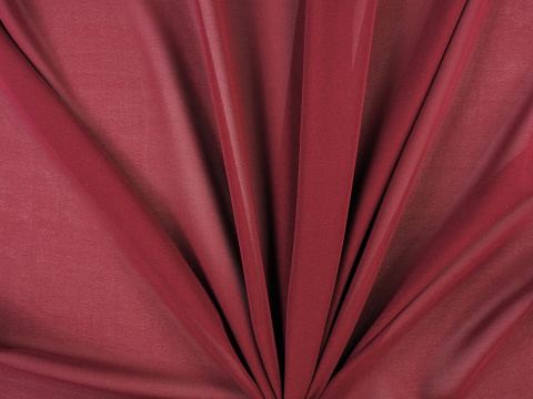 szyfon jedwabny w kolorze ciemnego wina