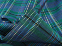 len w szkocką kratę tartan