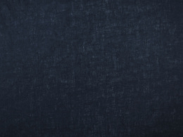 naturalny len 100% zgasozny granat denim