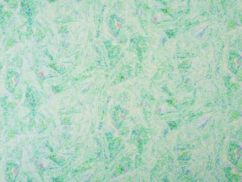 zielony jedwab szyfon w abstrakcyjny wzór