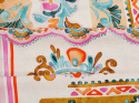 dzianina wiskozowa w etno ornamenty