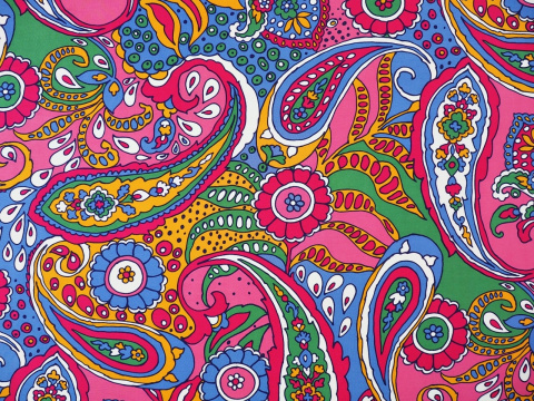 dzianinia wiskozowa w retro paisley dzianinia wiskozowa w retro paisley