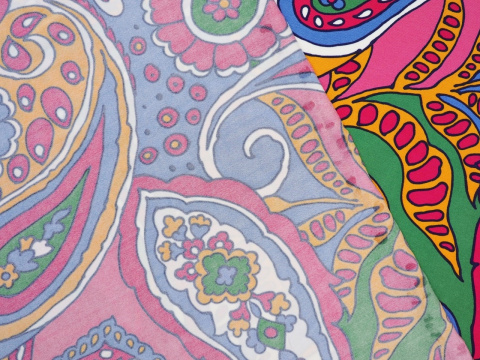 dzianinia wiskozowa w retro paisley dzianinia wiskozowa w retro paisley