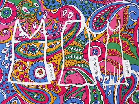 dzianinia wiskozowa w retro paisley dzianinia wiskozowa w retro paisley