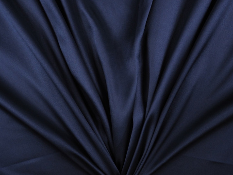 Jedwab elastyczny - Granat atrament Alta Moda