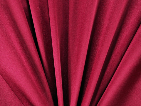 Jedwab elastyczny Alta Moda - Wino jasne bordo