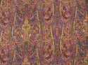 muślin wełniany w gęsty, orientalny wzór paisley
