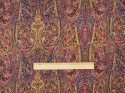 muślin wełniany w gęsty, orientalny wzór paisley