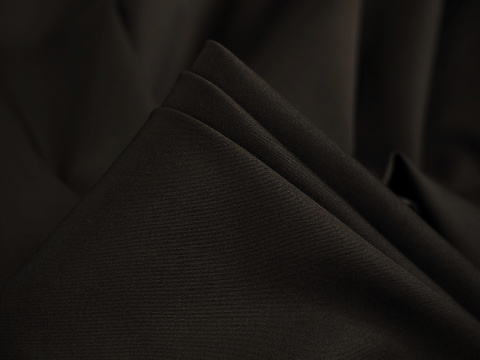 Bawełna elastyczna premium - Klasyczna, głęboka czerń