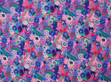 wiskoza krepa w paisley i kwiatki