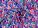 wiskoza krepa w paisley i kwiatki
