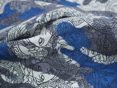 Jedwab Versace - Meduzy na moro Jedwab Versace - Meduzy na moro