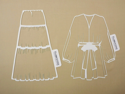 szyfon jedwabny ciepły beż