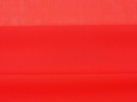 jedwab szyfon czerwony