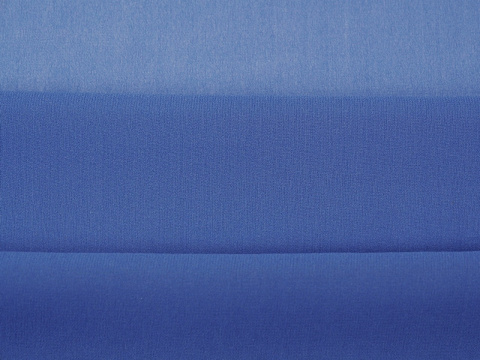 jedwab szyfon niebieski