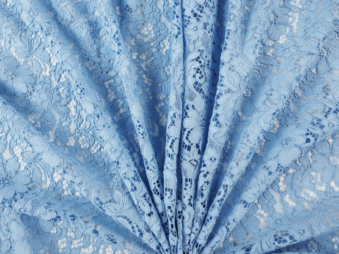 błękitna koronka gipiura