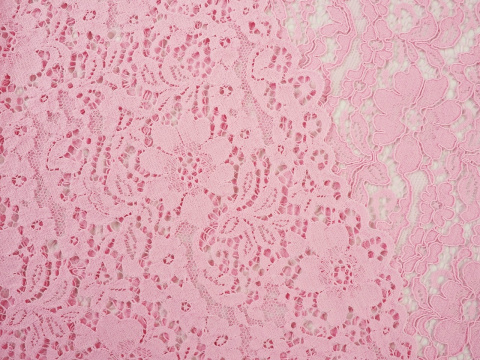 koronka gipiura jasny róż