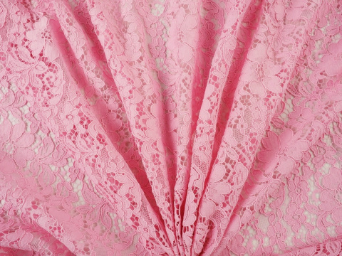 koronka gipiura jasny róż