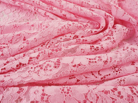 koronka gipiura jasny róż