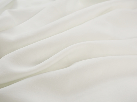 Len z wiskozą - Klasyczna biel