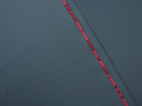 szara wełna double face