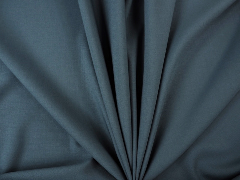 szara wełna double face