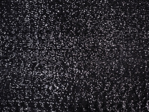 czarne cekiny na tiulu