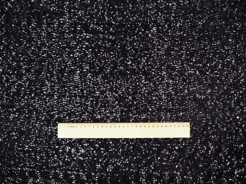 czarne cekiny na tiulu