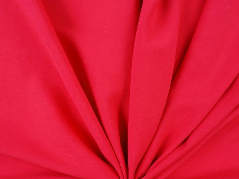 len z wiskozą w kolorze mocnego różu len z wiskozą w kolorze mocnego różu