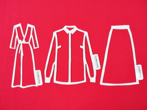 len z wiskozą w kolorze mocnego różu len z wiskozą w kolorze mocnego różu