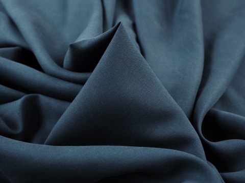 tencel ciemny niebieski