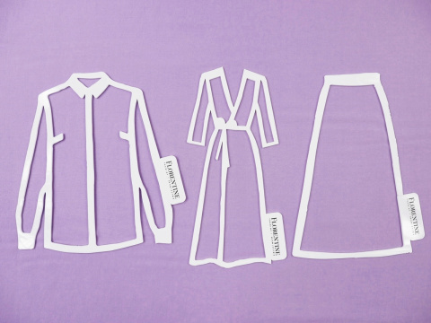 tencel w kolorze jasnego fioletu